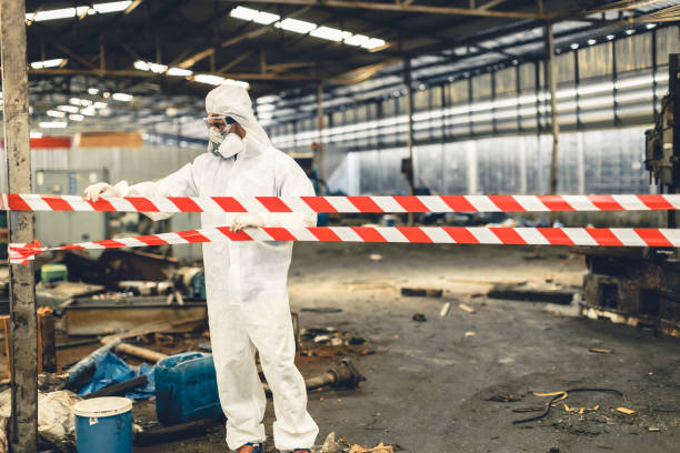 Professional Odor Removal technician working in Chelan Falls, WA